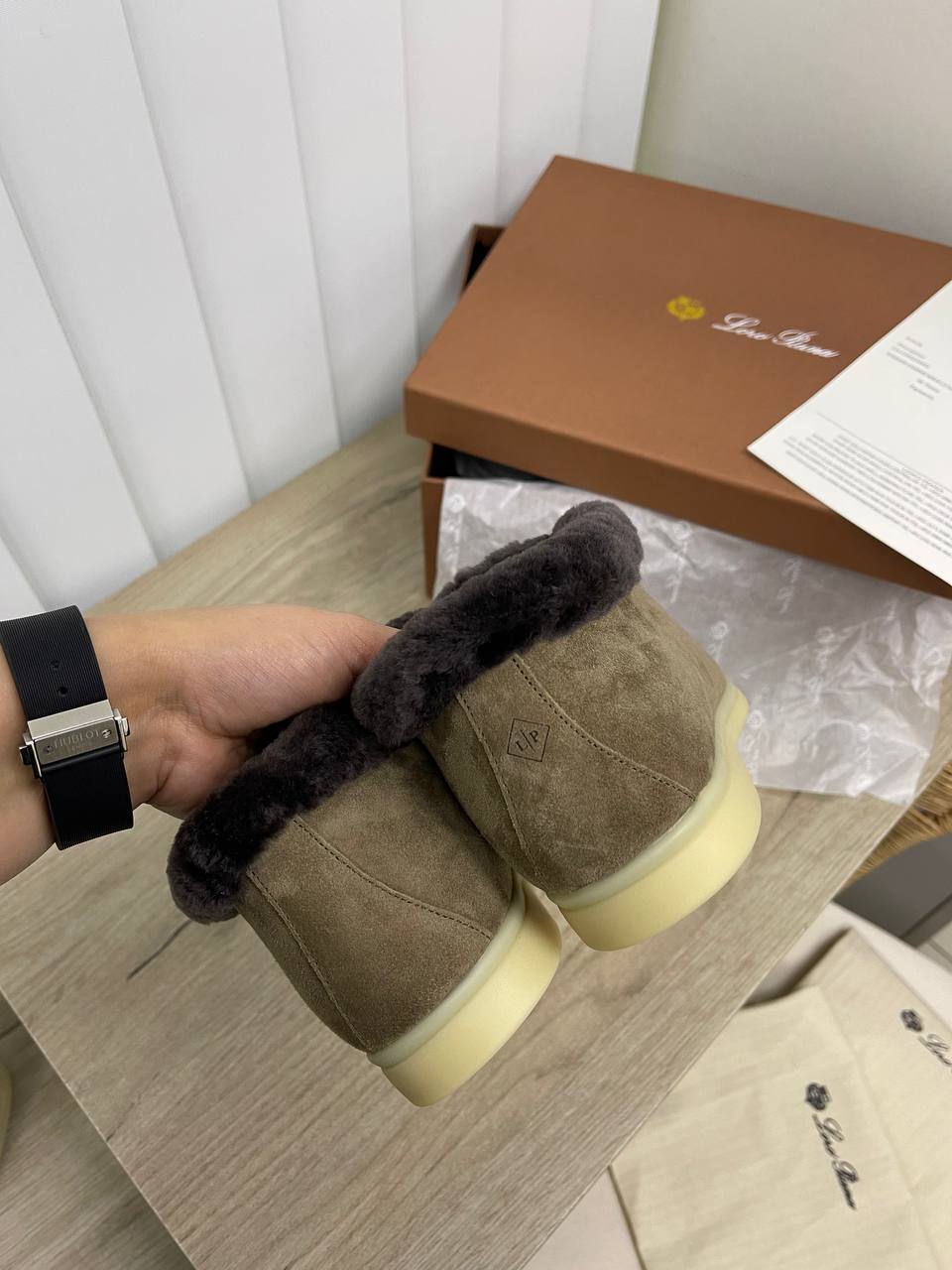 Ботинки женские коллекционные Loro Piana BP-22804 Ботинки женские коллекционные Loro Piana BP-22804