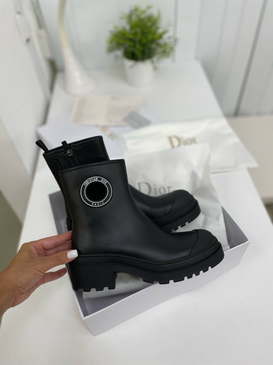 Ботинки премиальные Christian Dior BP-17550 Ботинки премиальные Christian Dior BP-17550