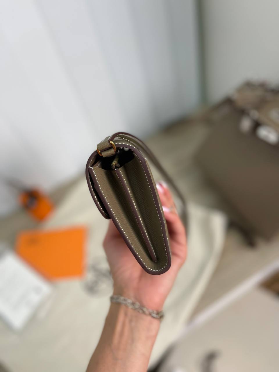 Кошелёк элитный Kelly wallet Hermes BP-21070 Кошелёк элитный Kelly wallet Hermes BP-21070