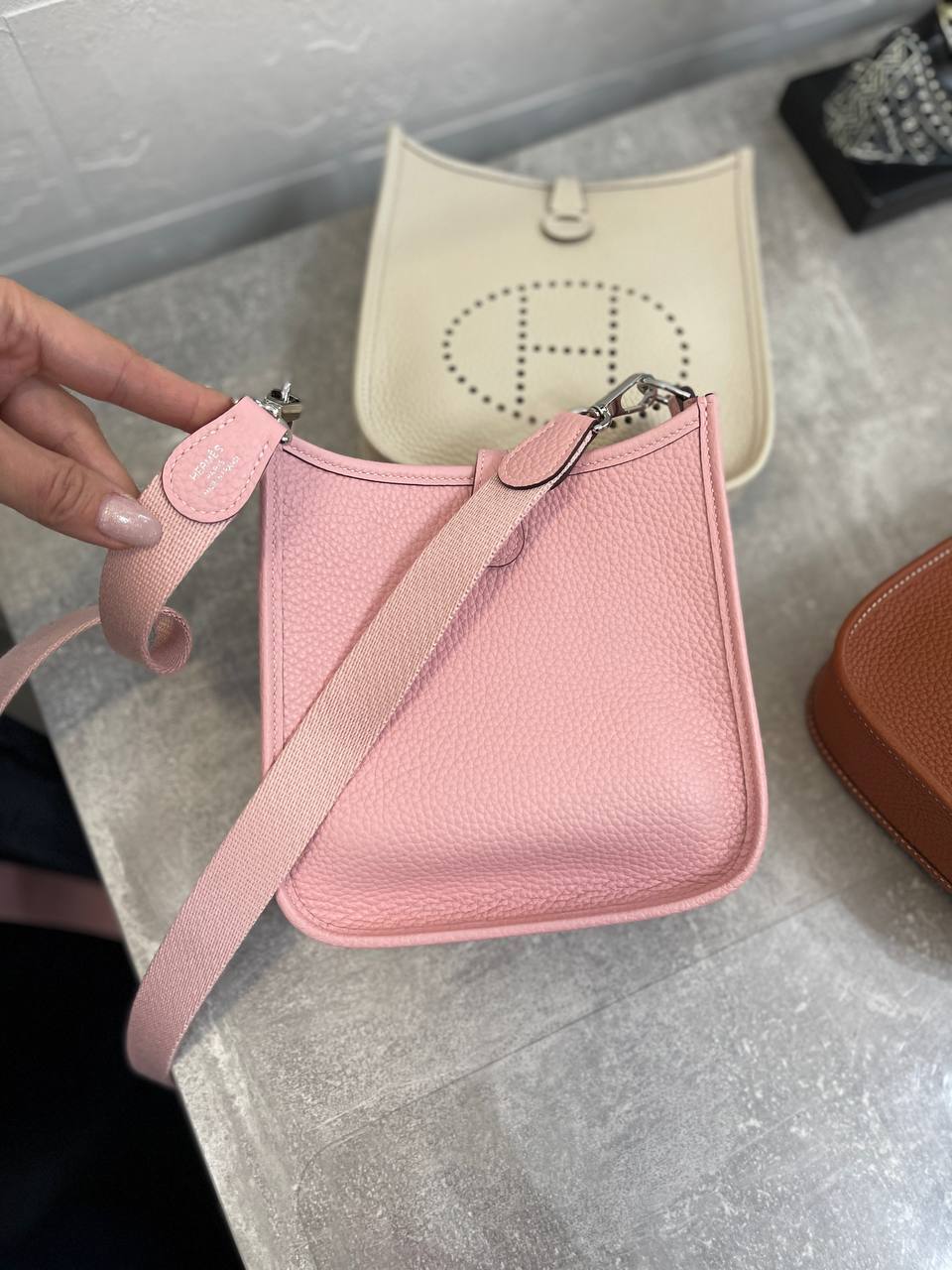 Мини-сумка Evelyne женская Hermes BP-40177 премиум Мини-сумка Evelyne женская Hermes BP-40177 премиум