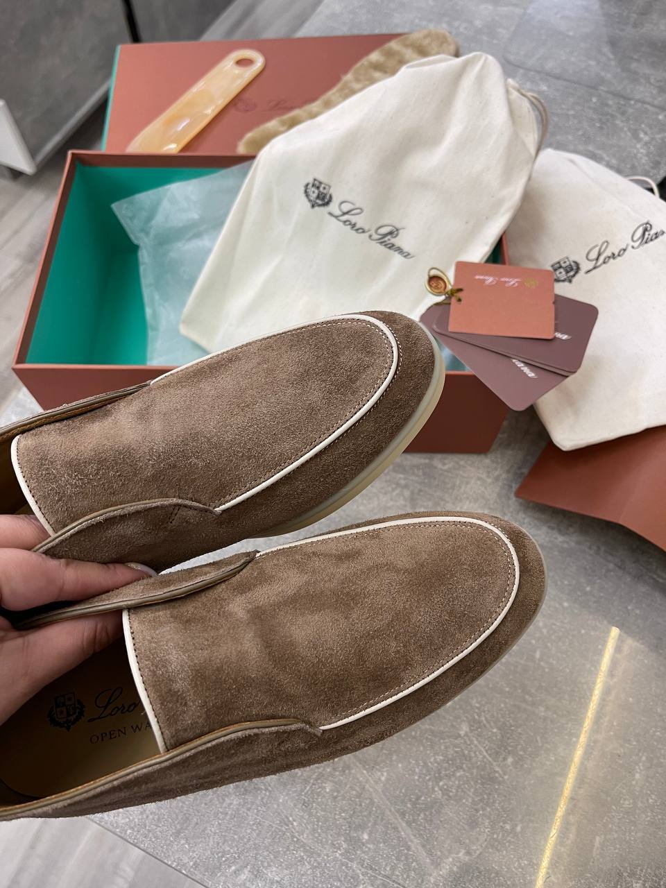 Ботинки женские премиальные Loro Piana BP-40378 Ботинки женские премиальные Loro Piana BP-40378