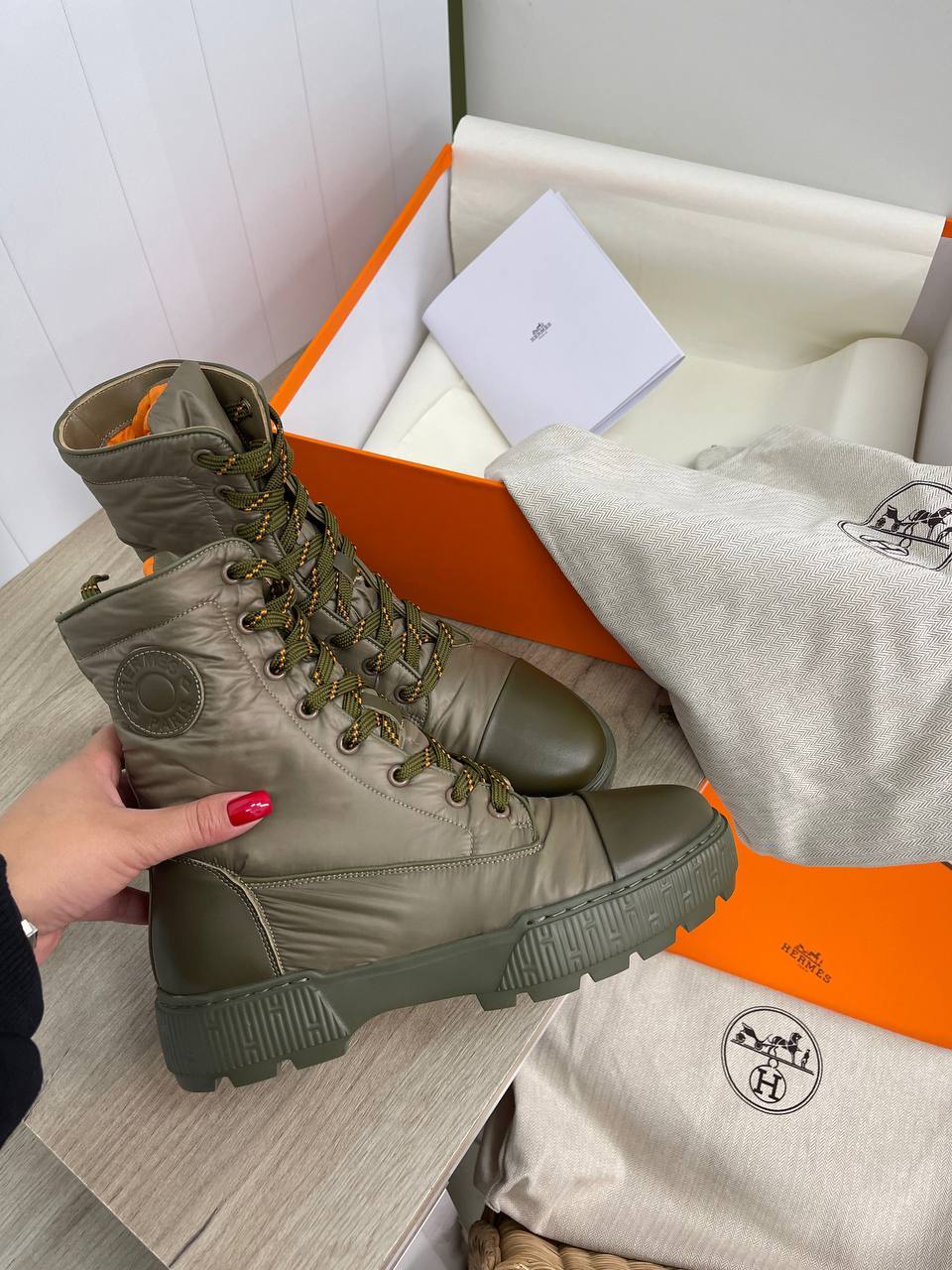 Коллекционные ботинки Hermes BP-20009 Коллекционные ботинки Hermes BP-20009