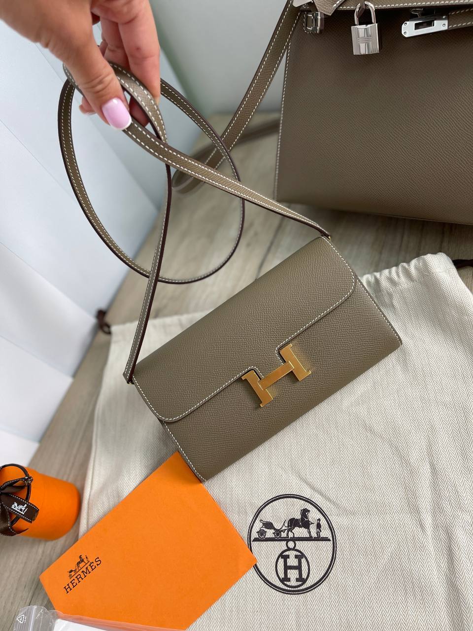 Кошелёк элитный Kelly wallet Hermes BP-21070 Кошелёк элитный Kelly wallet Hermes BP-21070