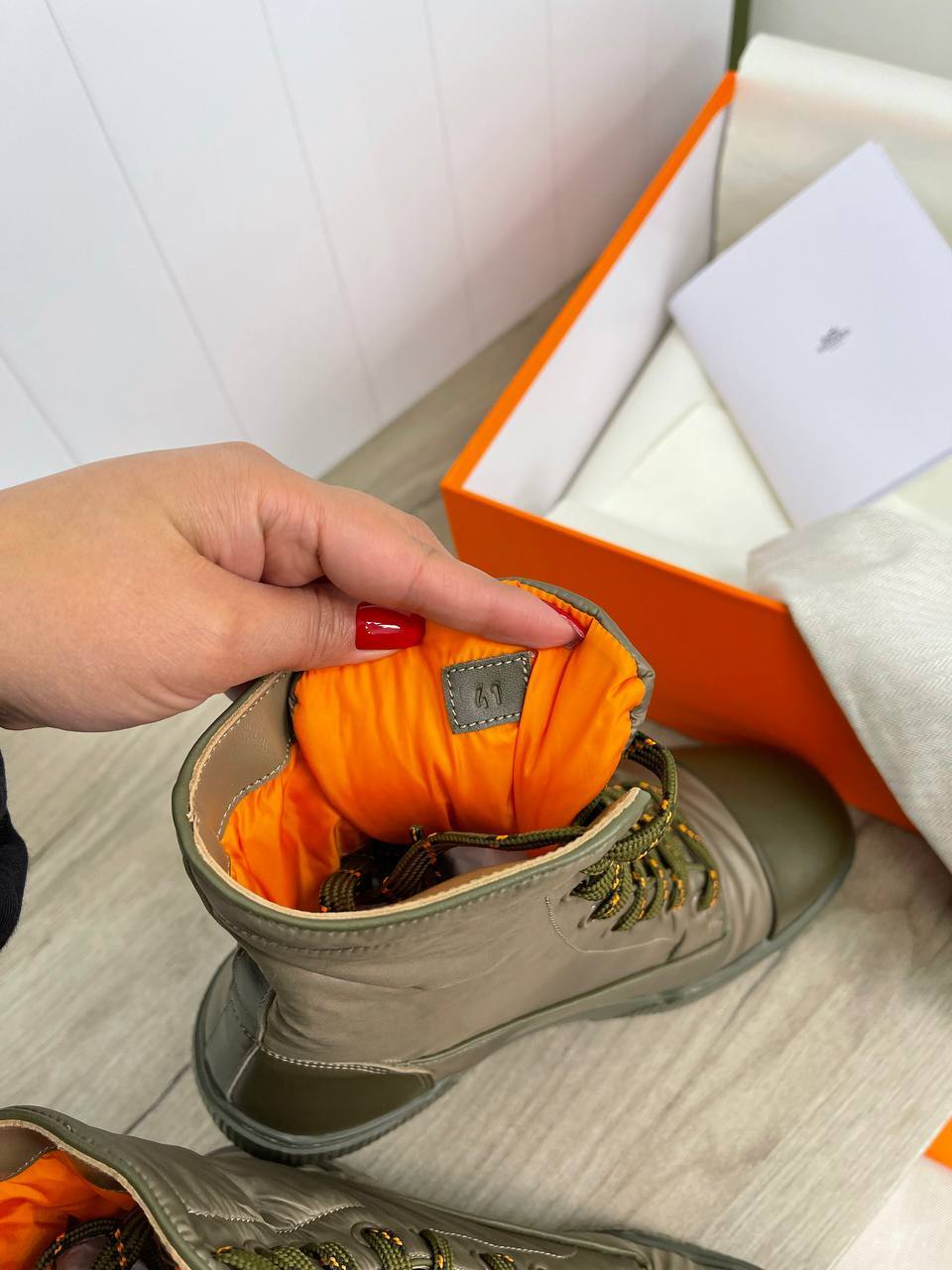 Коллекционные ботинки Hermes BP-20009 Коллекционные ботинки Hermes BP-20009