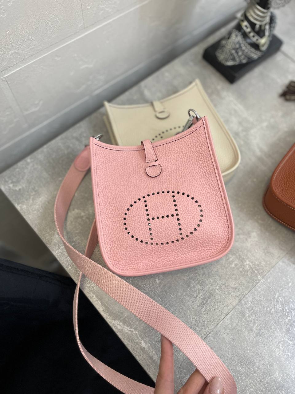 Мини-сумка Evelyne женская Hermes BP-40177 премиум Мини-сумка Evelyne женская Hermes BP-40177 премиум