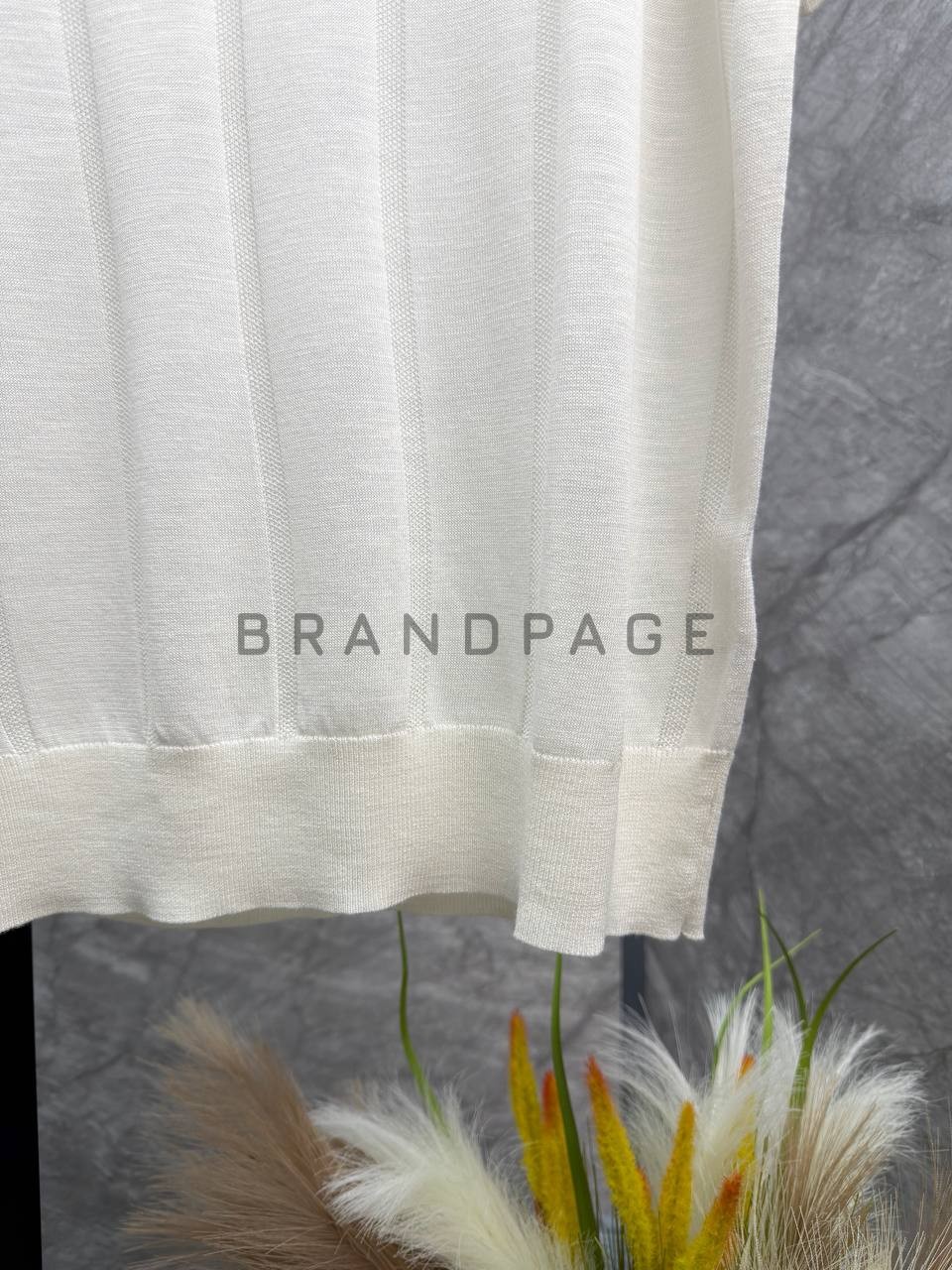 Футболка из льна и тенселя Loro Piana BPLUX13036