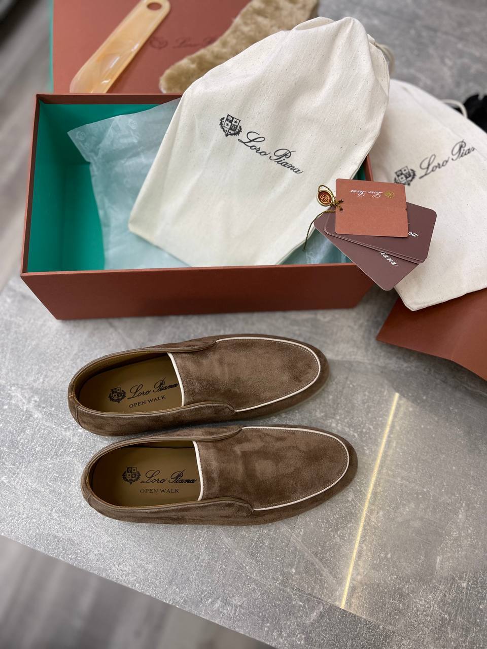 Ботинки женские премиальные Loro Piana BP-40378 Ботинки женские премиальные Loro Piana BP-40378