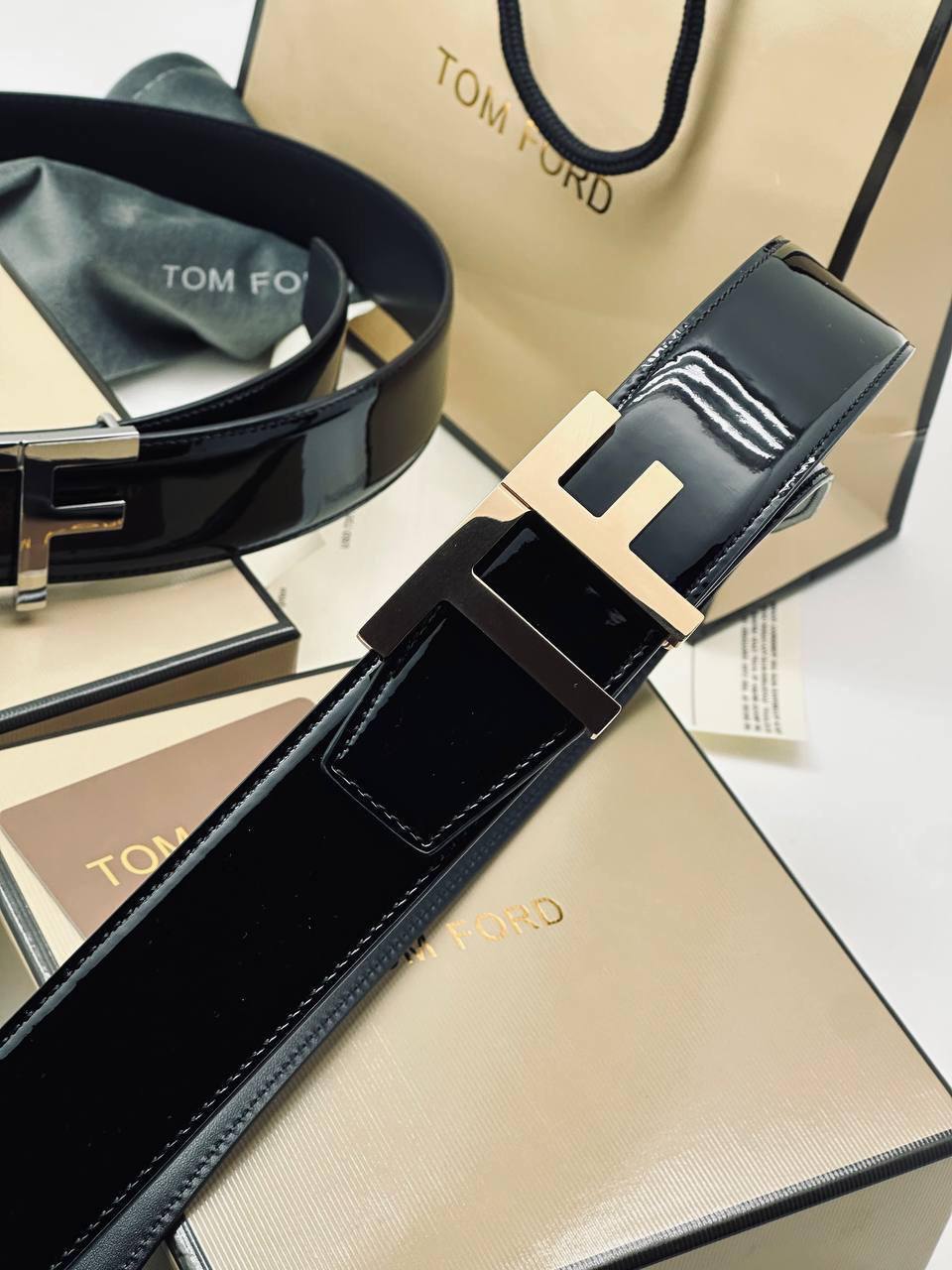 Ремень мужской Tom Ford трендовый BP-40521 Ремень мужской Tom Ford трендовый BP-40521