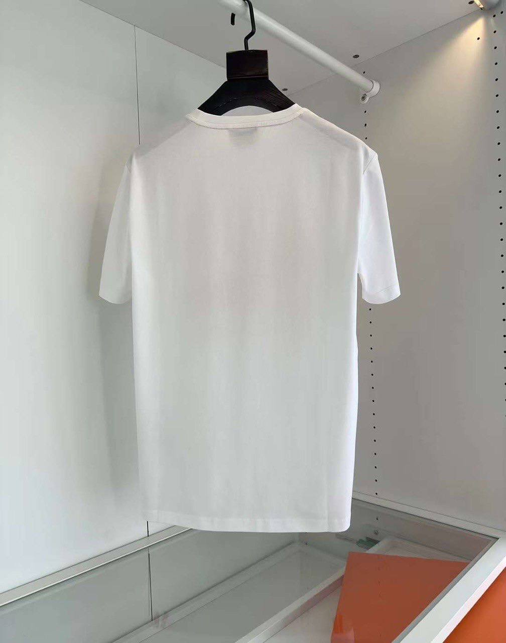 Дизайнерская футболка BP-31217 Hermes Дизайнерская футболка BP-31217 Hermes