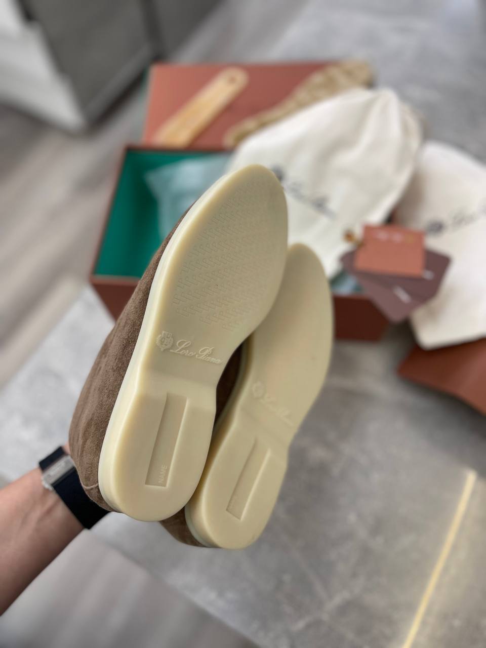 Ботинки женские премиальные Loro Piana BP-40378 Ботинки женские премиальные Loro Piana BP-40378