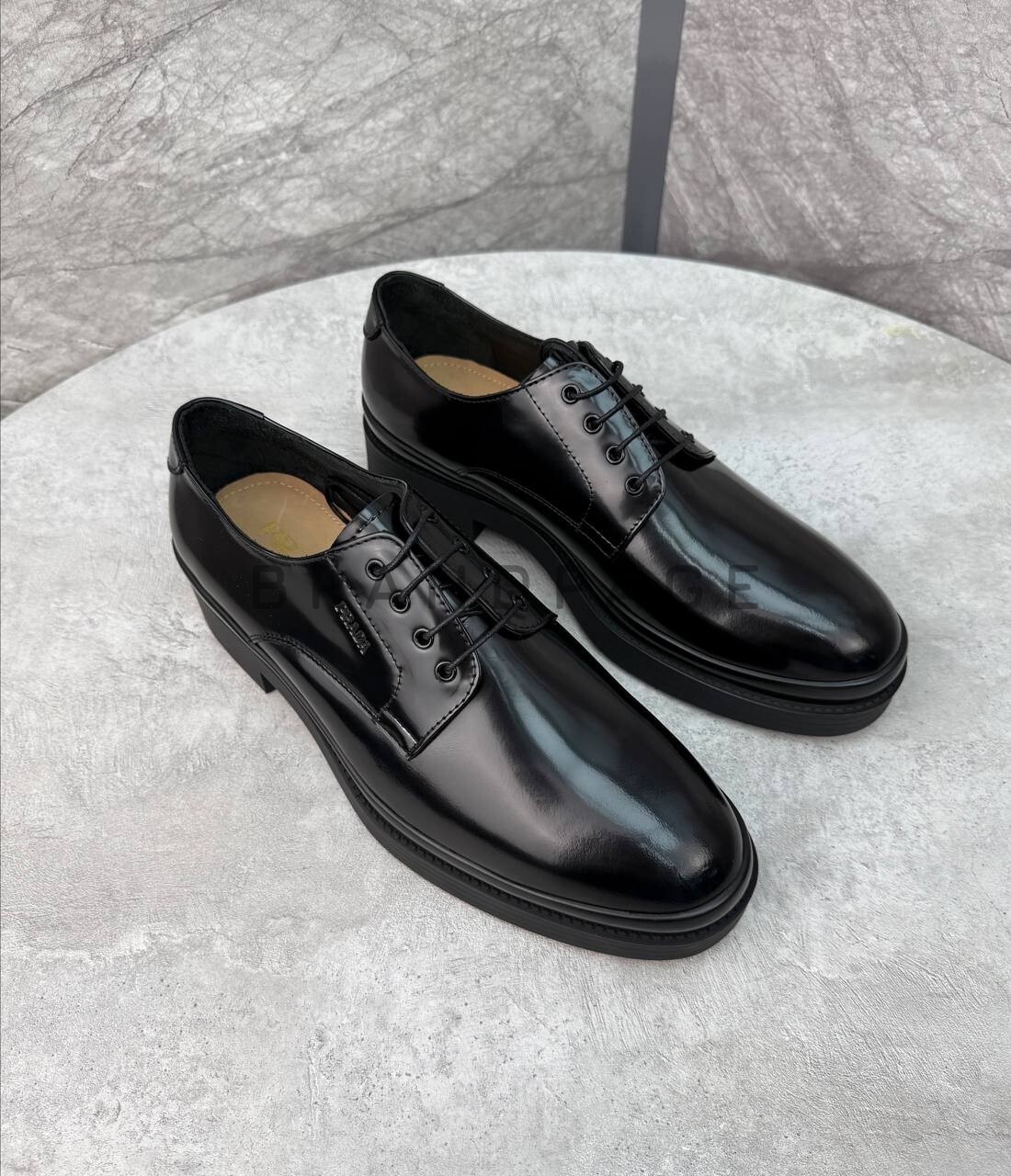 Туфли из лаковой натуральной кожи Prada BPLUX5449 Туфли из лаковой натуральной кожи Prada BPLUX5449