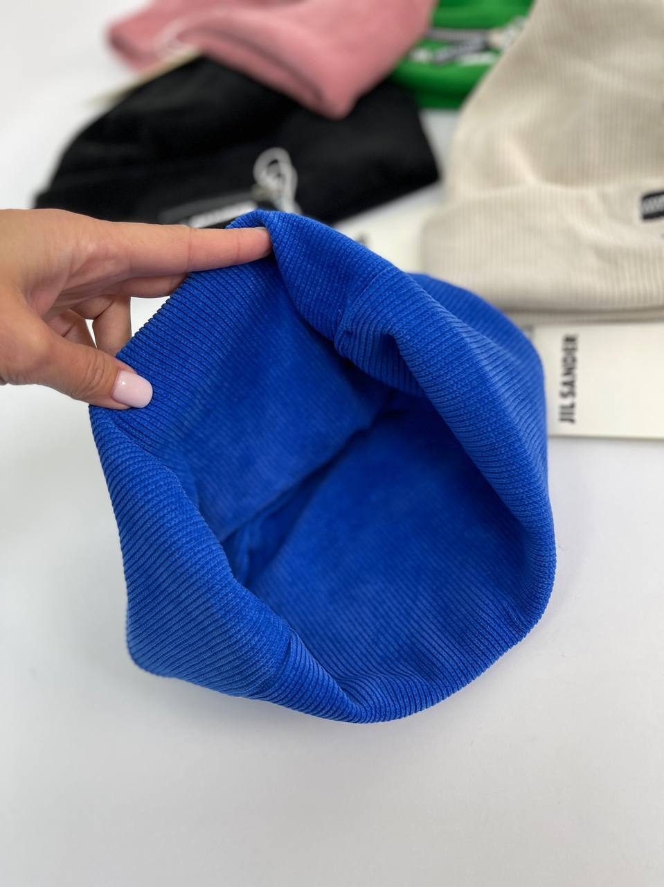 Премиум шапка Jil Sander BP-19318 Премиум шапка Jil Sander BP-19318