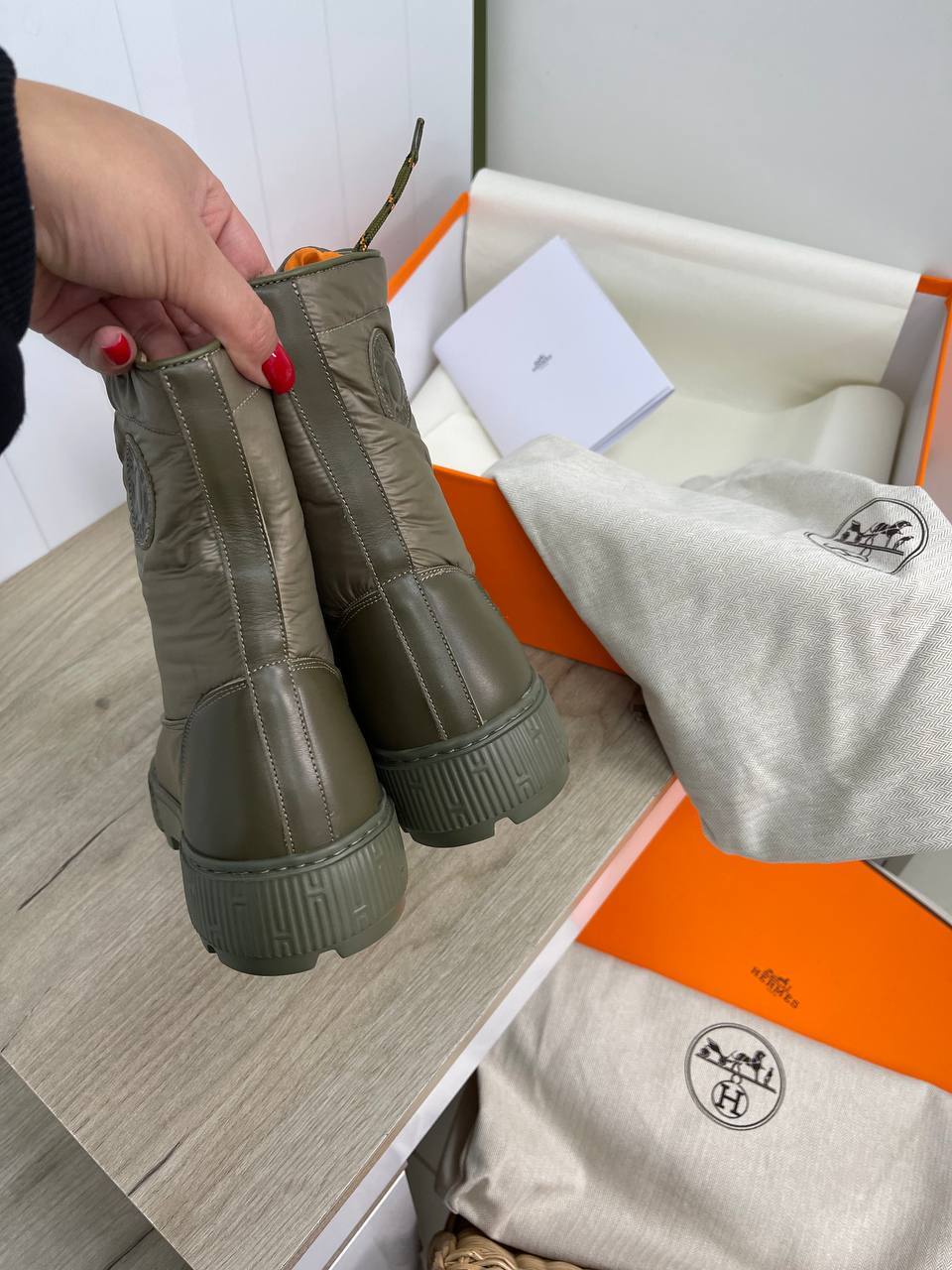 Коллекционные ботинки Hermes BP-20009 Коллекционные ботинки Hermes BP-20009