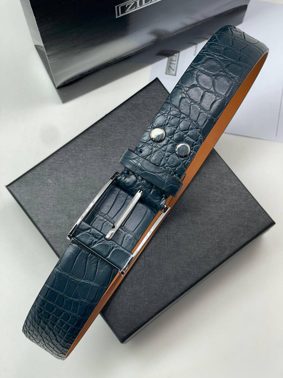 Ремень Zilli мужской стильный BP-38250 Ремень Zilli мужской стильный BP-38250