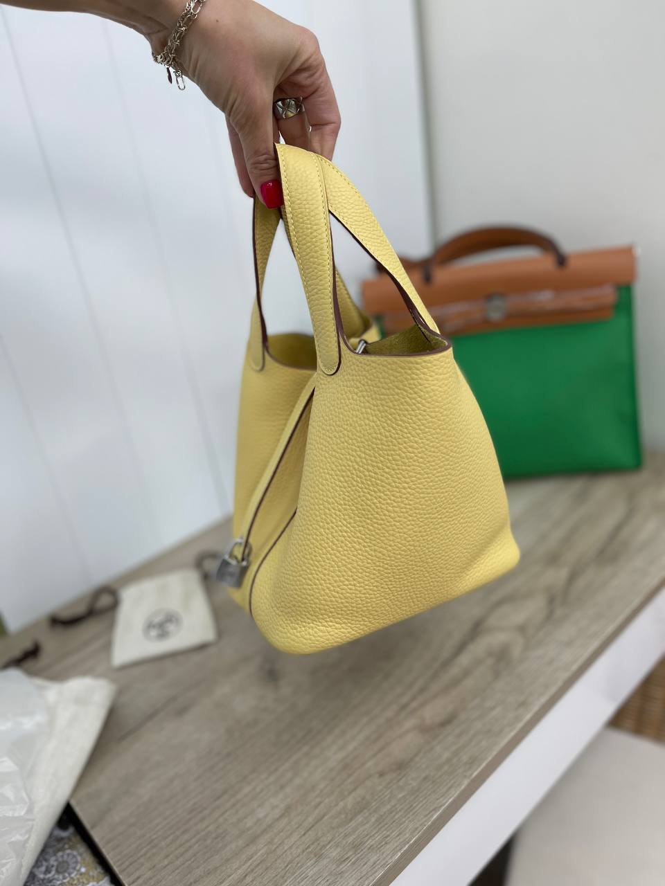 Коллекционная женская сумка Picotin Hermes BP-33560 Коллекционная женская сумка Picotin Hermes BP-33560