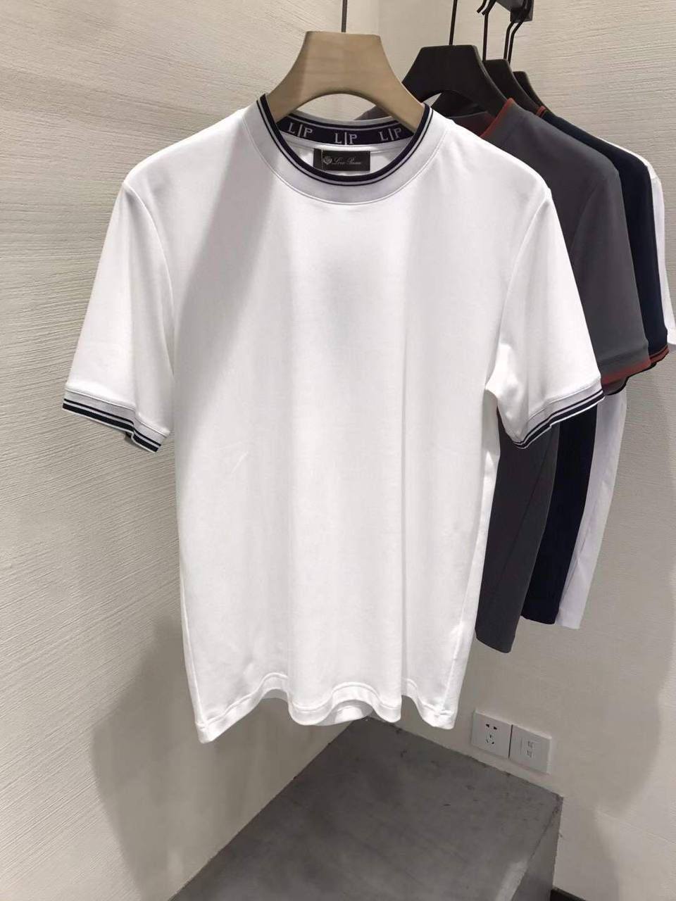 Дизайнерская футболка Loro Piana BP-50887 Дизайнерская футболка Loro Piana BP-50887