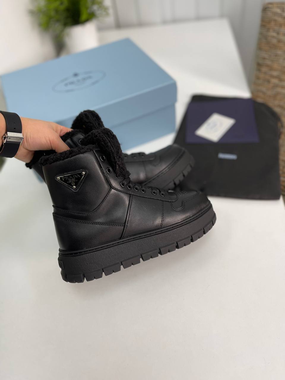 Prada трендовые ботинки BP-25336 Prada трендовые ботинки BP-25336