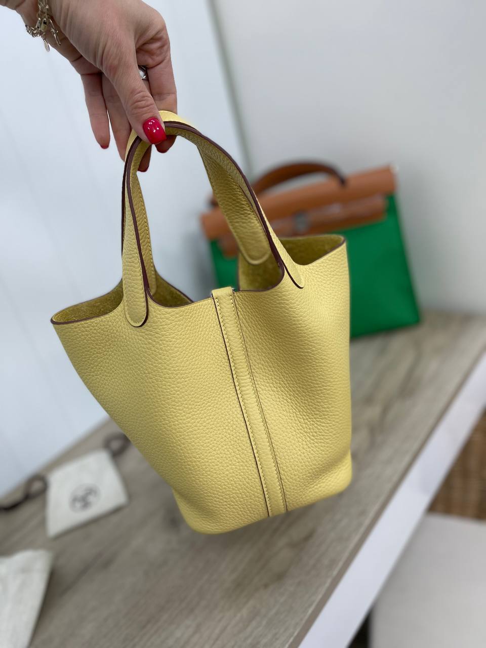 Коллекционная женская сумка Picotin Hermes BP-33560 Коллекционная женская сумка Picotin Hermes BP-33560