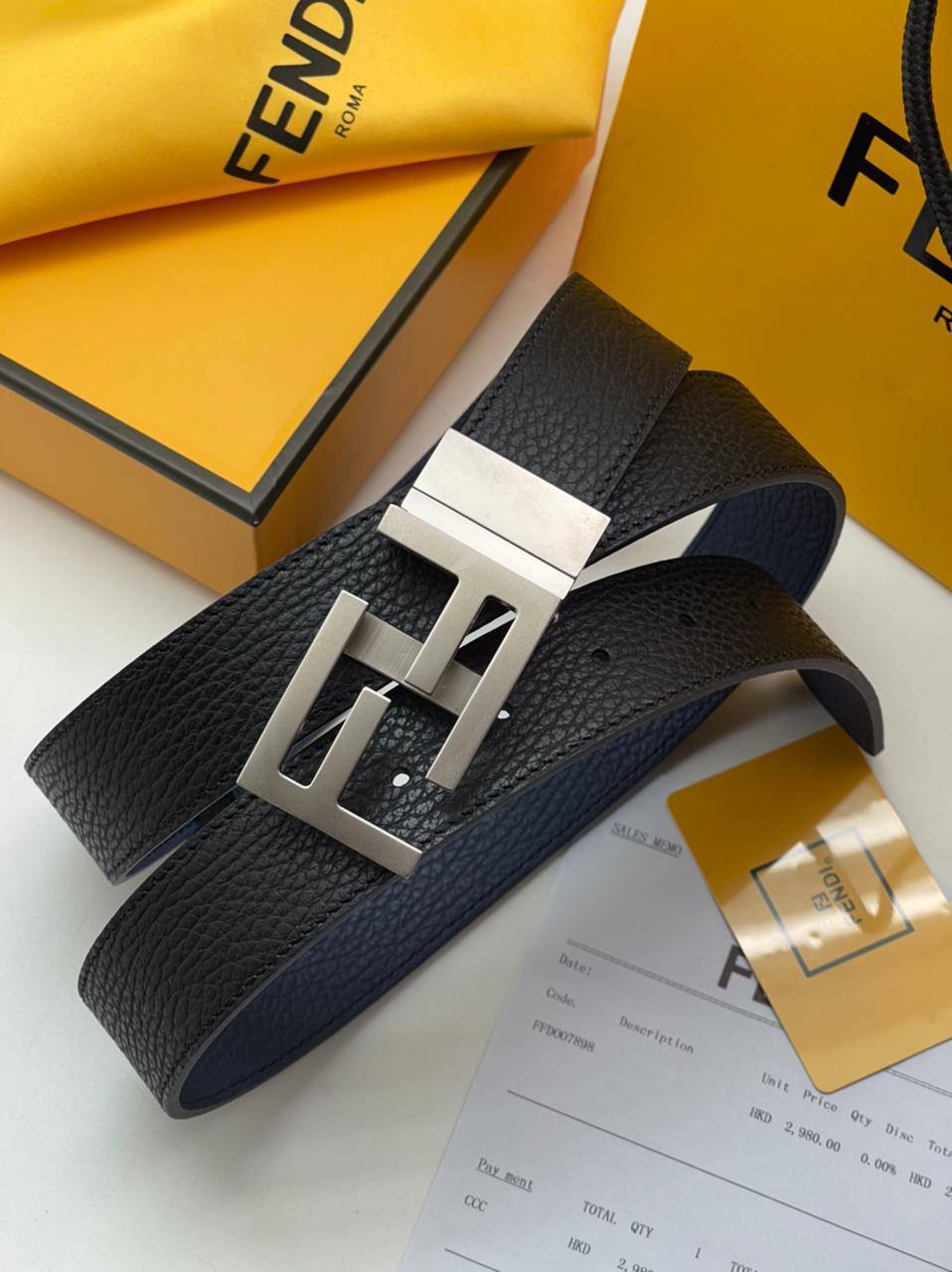 Ремень Fendi мужской классический BP-12994 Ремень Fendi мужской классический BP-12994