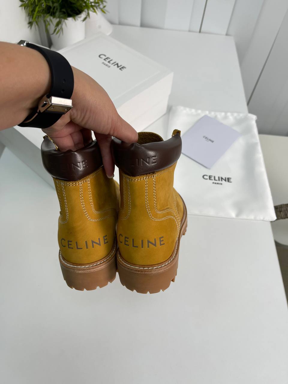 Трендовые ботинки Celine BP-22797 Трендовые ботинки Celine BP-22797