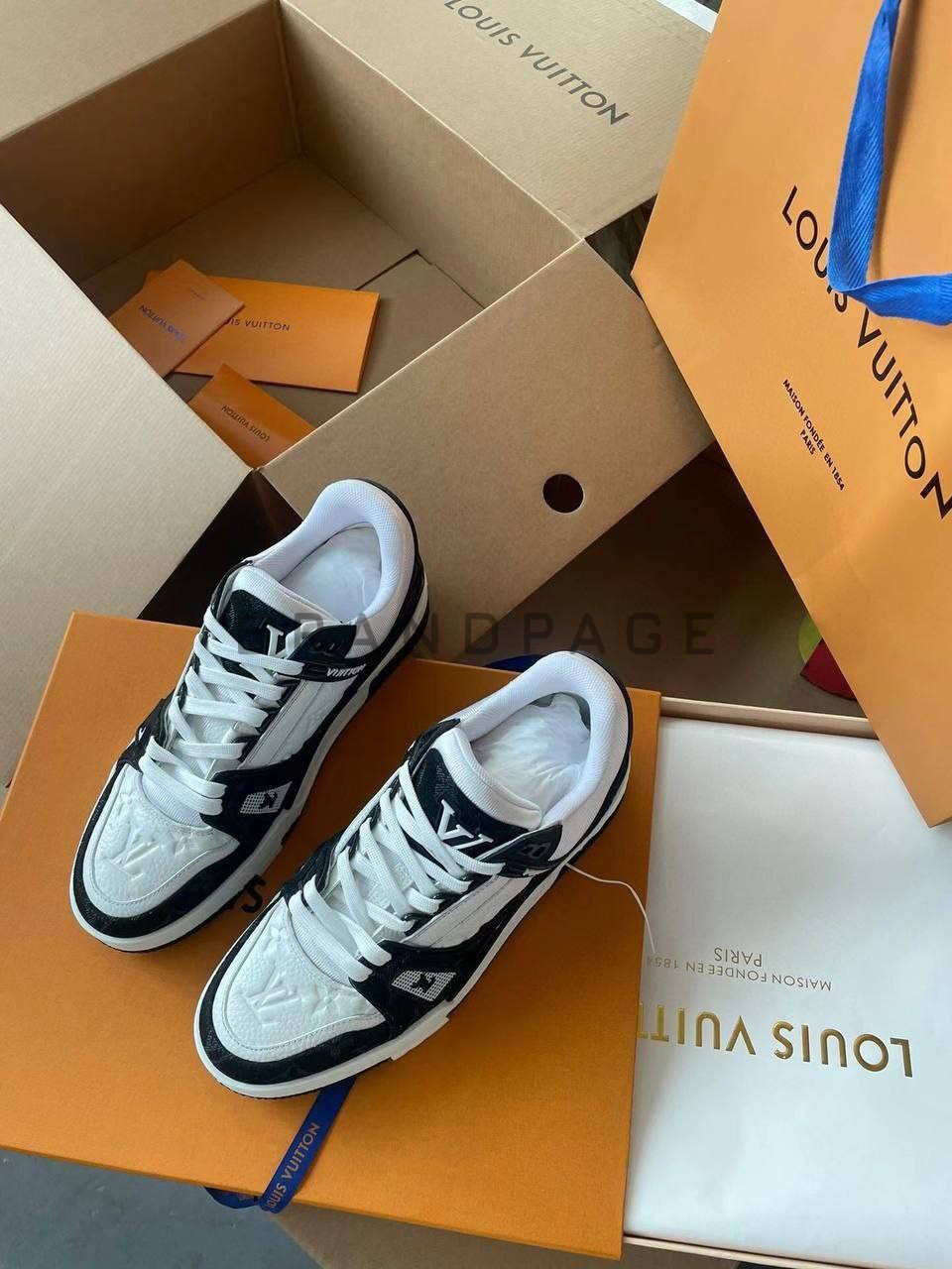 Кожаные кроссовки Louis Vuitton BPLUX12444 Кожаные кроссовки Louis Vuitton BPLUX12444