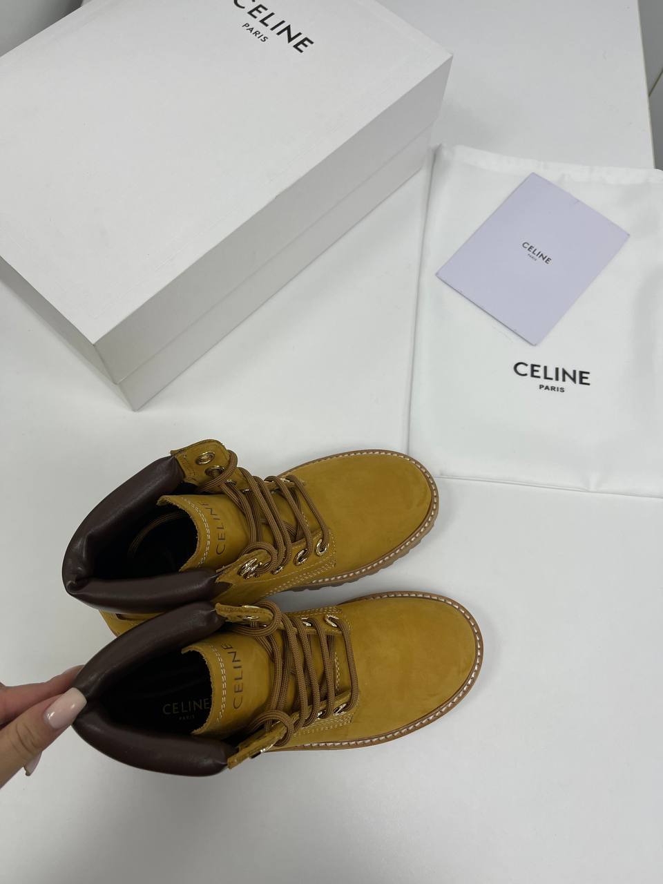 Трендовые ботинки Celine BP-22797 Трендовые ботинки Celine BP-22797