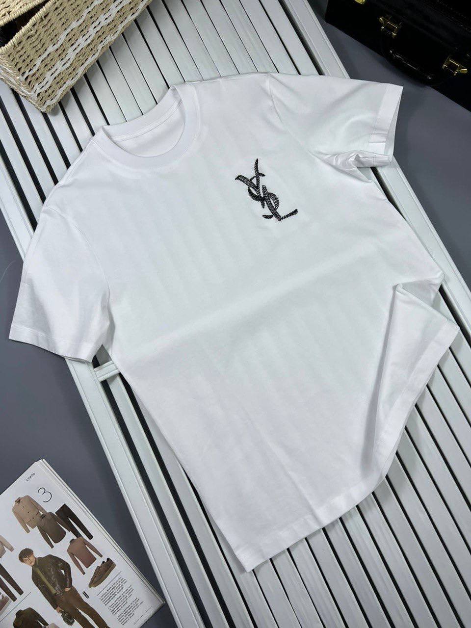 Yves Saint Laurent футболка BP-16666 стильная Yves Saint Laurent футболка BP-16666 стильная