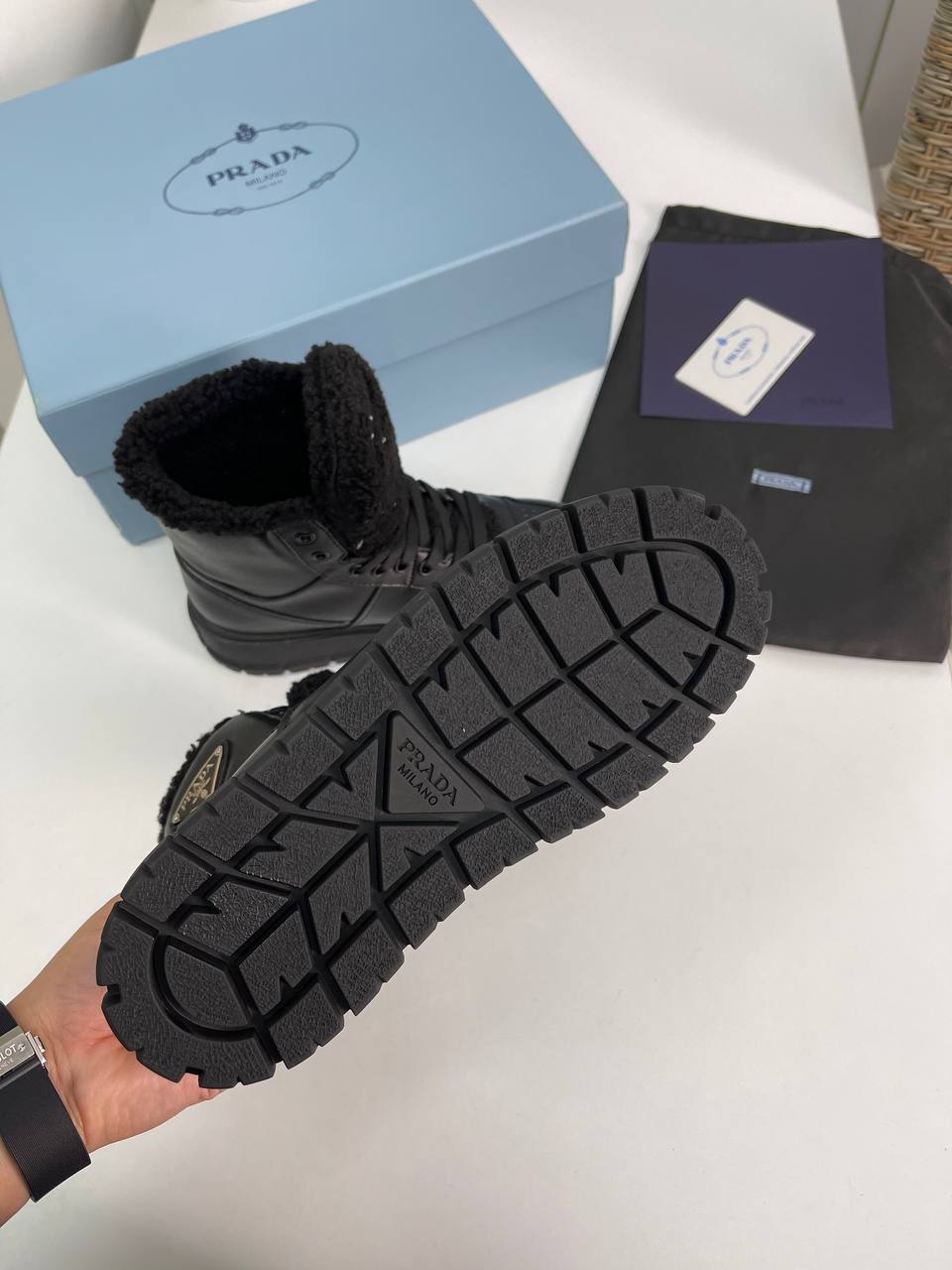 Prada трендовые ботинки BP-25336 Prada трендовые ботинки BP-25336