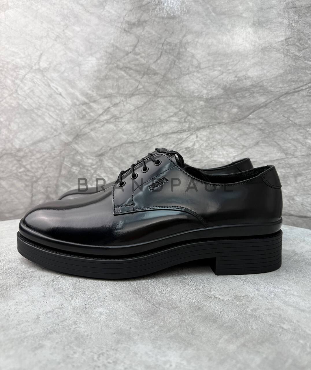 Туфли из лаковой натуральной кожи Prada BPLUX5449 Туфли из лаковой натуральной кожи Prada BPLUX5449