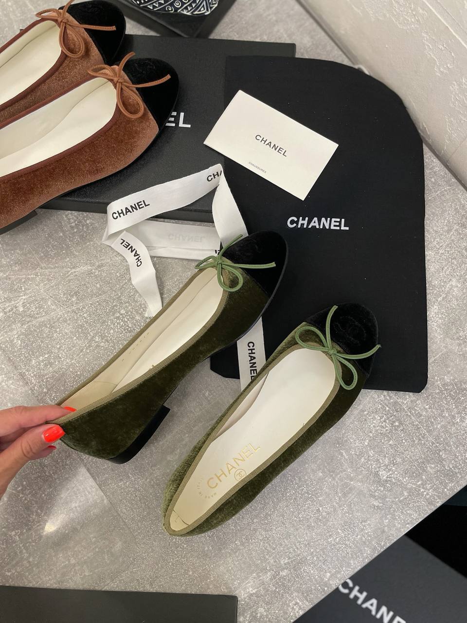 Балетки Chanel премиум BP-53182 Балетки Chanel премиум BP-53182