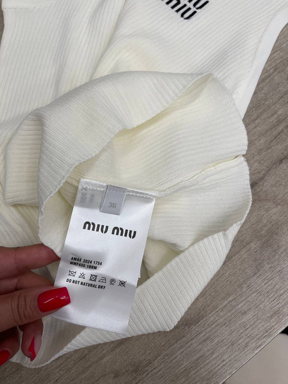 Miu Miu майка премиальная BP-52882 Miu Miu майка премиальная BP-52882