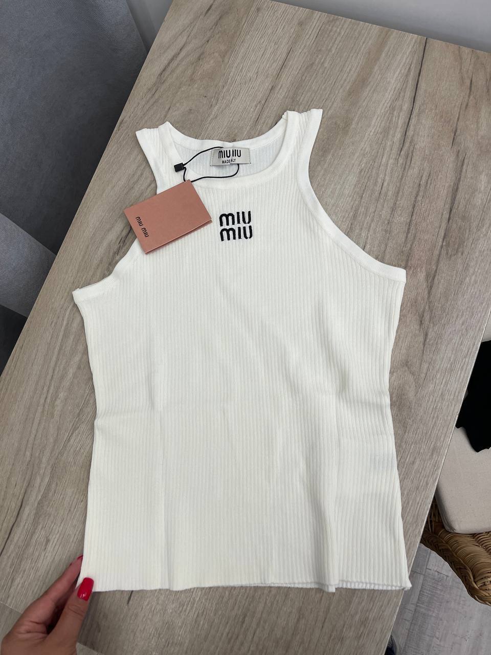 Miu Miu майка премиальная BP-52882 Miu Miu майка премиальная BP-52882