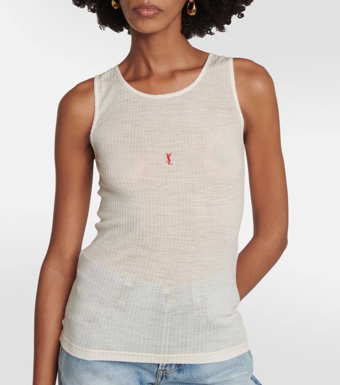 Майка Yves Saint Laurent премиум BP-37442 Майка Yves Saint Laurent премиум BP-37442