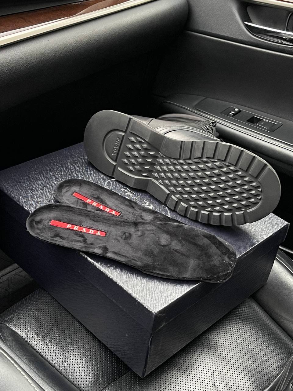 Ботинки Prada премиум BP-24449 Ботинки Prada премиум BP-24449