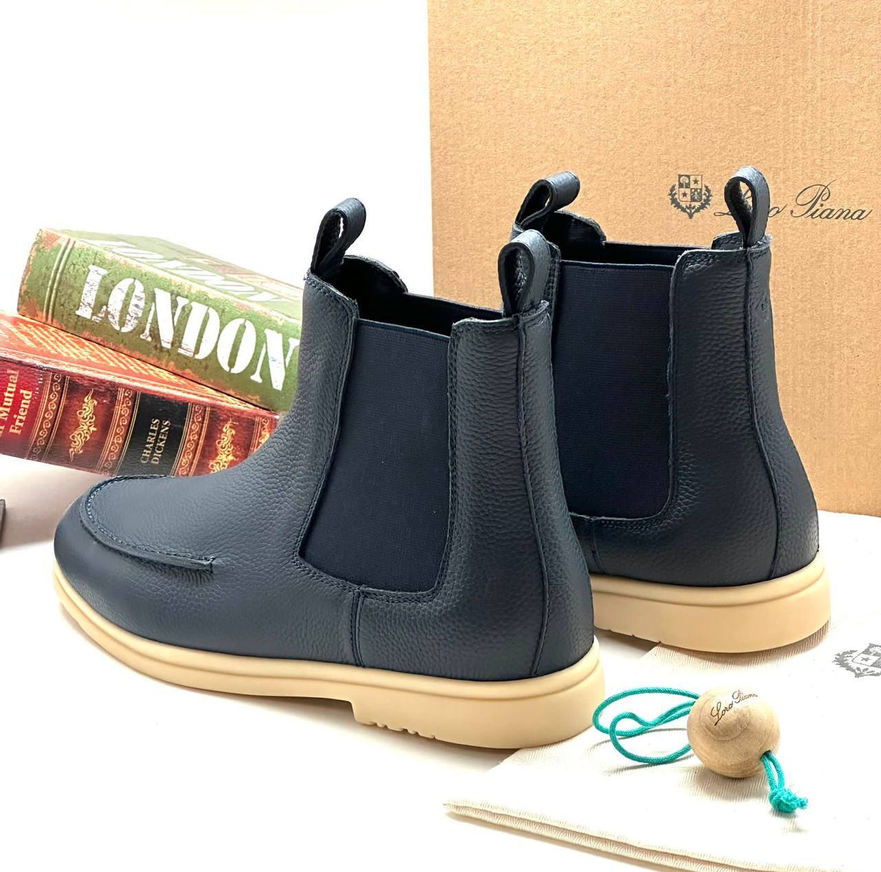 Мужские премиум ботинки Loro Piana BP-23924 Мужские премиум ботинки Loro Piana BP-23924