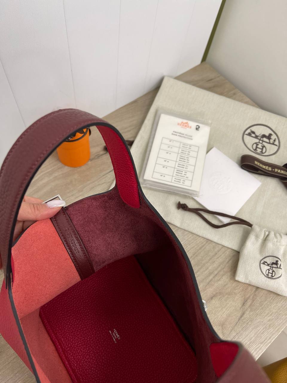 Премиум женская сумка Picotin Togo Hermes BP-33842 Премиум женская сумка Picotin Togo Hermes BP-33842