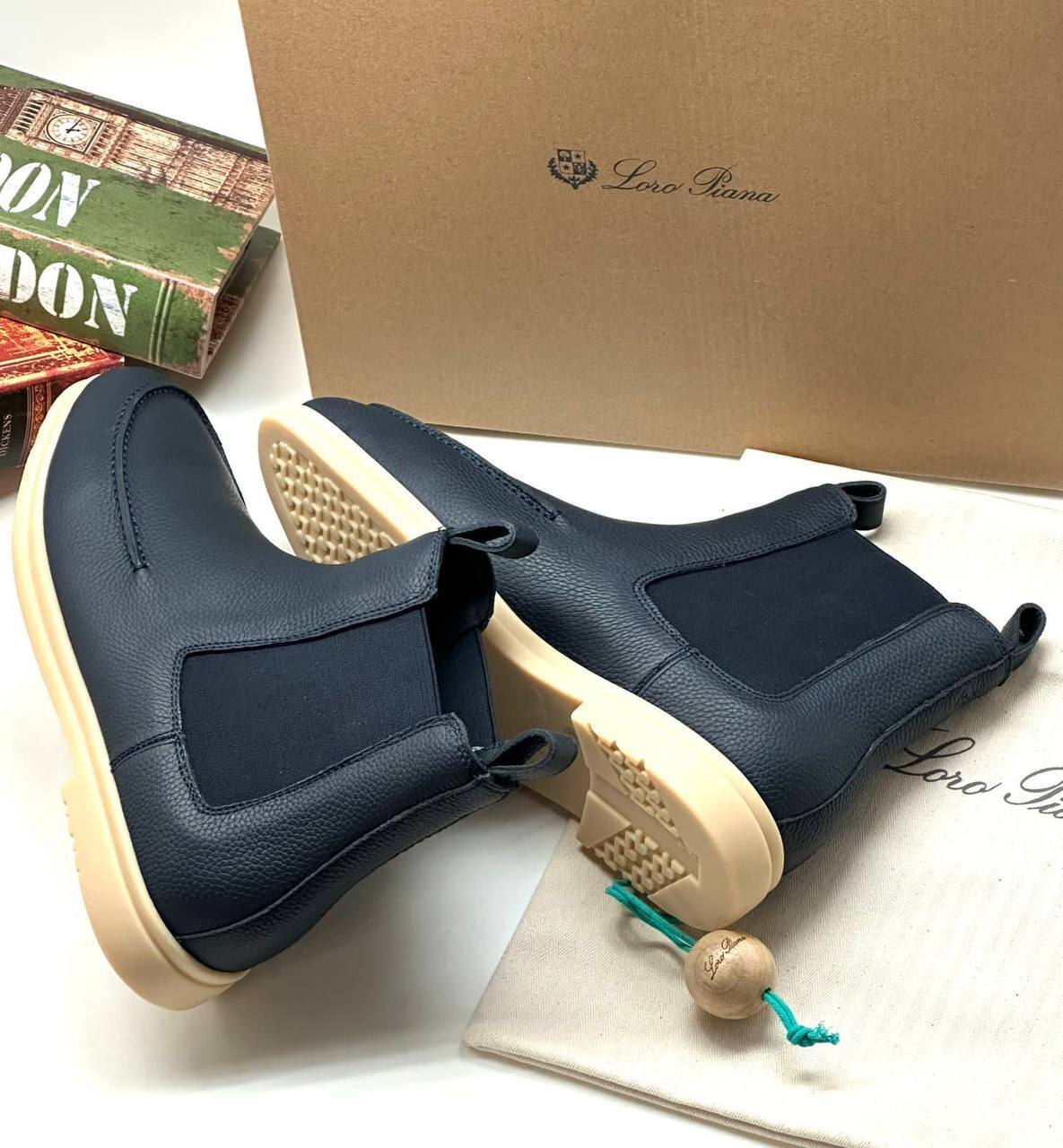 Мужские премиум ботинки Loro Piana BP-23924 Мужские премиум ботинки Loro Piana BP-23924