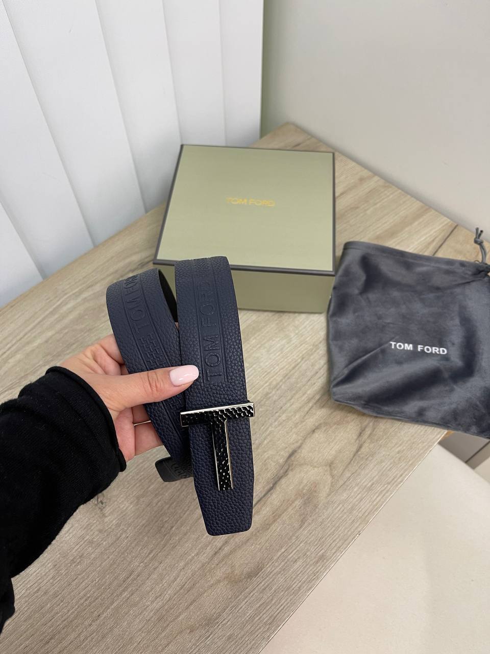 Ремень Tom Ford мужской стильный BP-28005 Ремень Tom Ford мужской стильный BP-28005