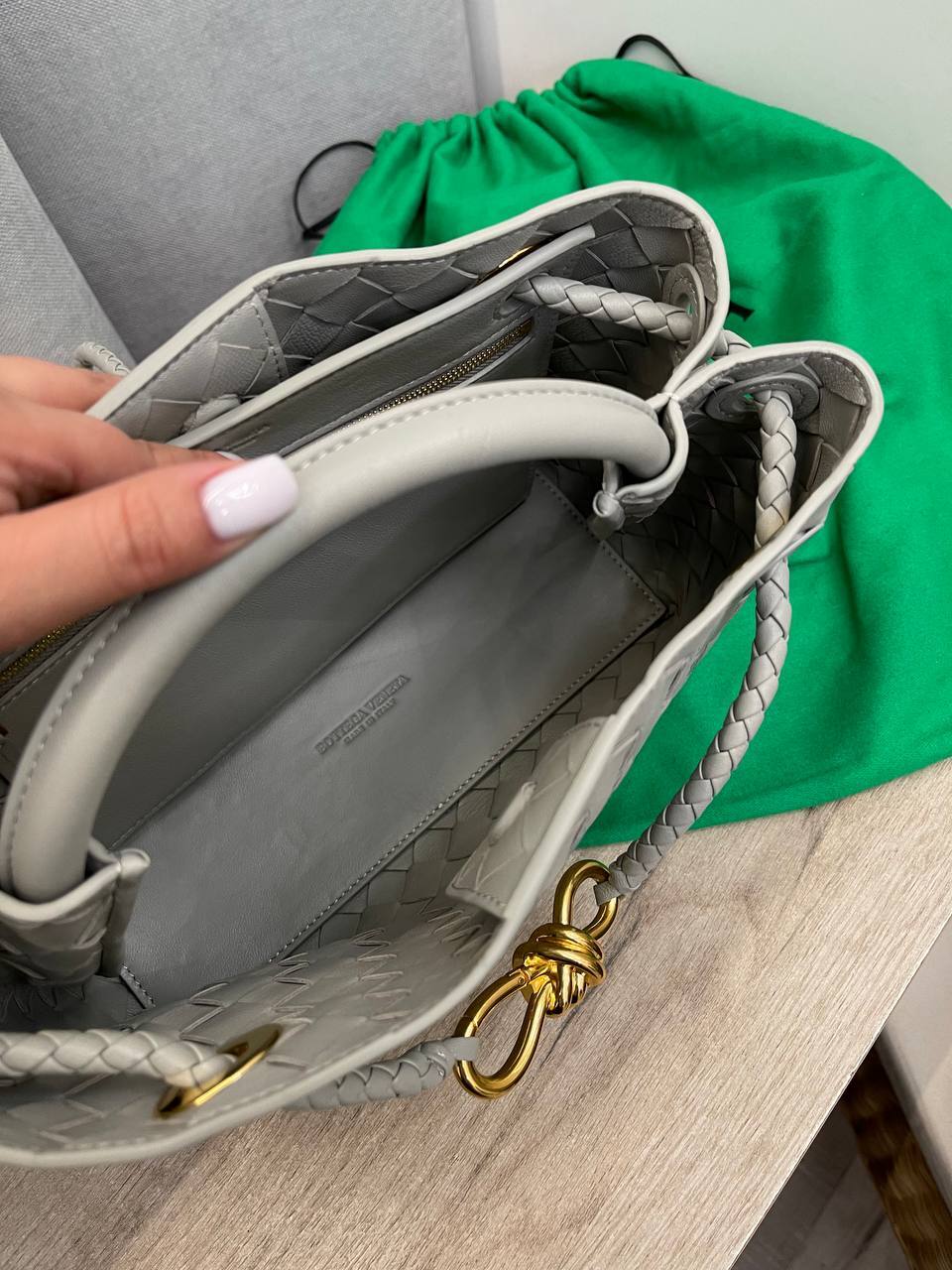 Коллекционная элитная сумка Bottega Veneta 25 см BP-50296 Коллекционная элитная сумка Bottega Veneta 25 см BP-50296