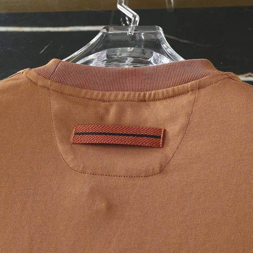 Мужская футболка ZEGNA BP-28349 повседневная Мужская футболка ZEGNA BP-28349 повседневная