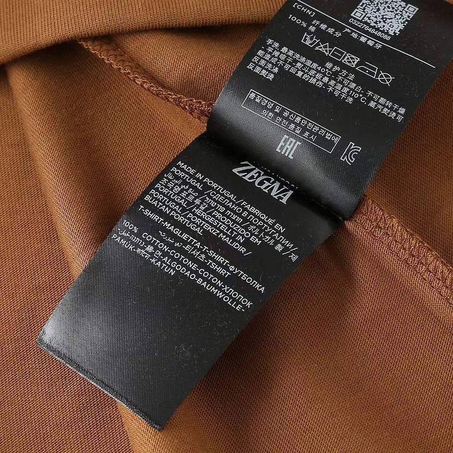 Мужская футболка ZEGNA BP-28349 повседневная Мужская футболка ZEGNA BP-28349 повседневная