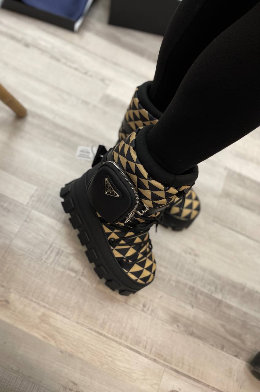 Коллекционные ботинки Prada BP-42485 Коллекционные ботинки Prada BP-42485