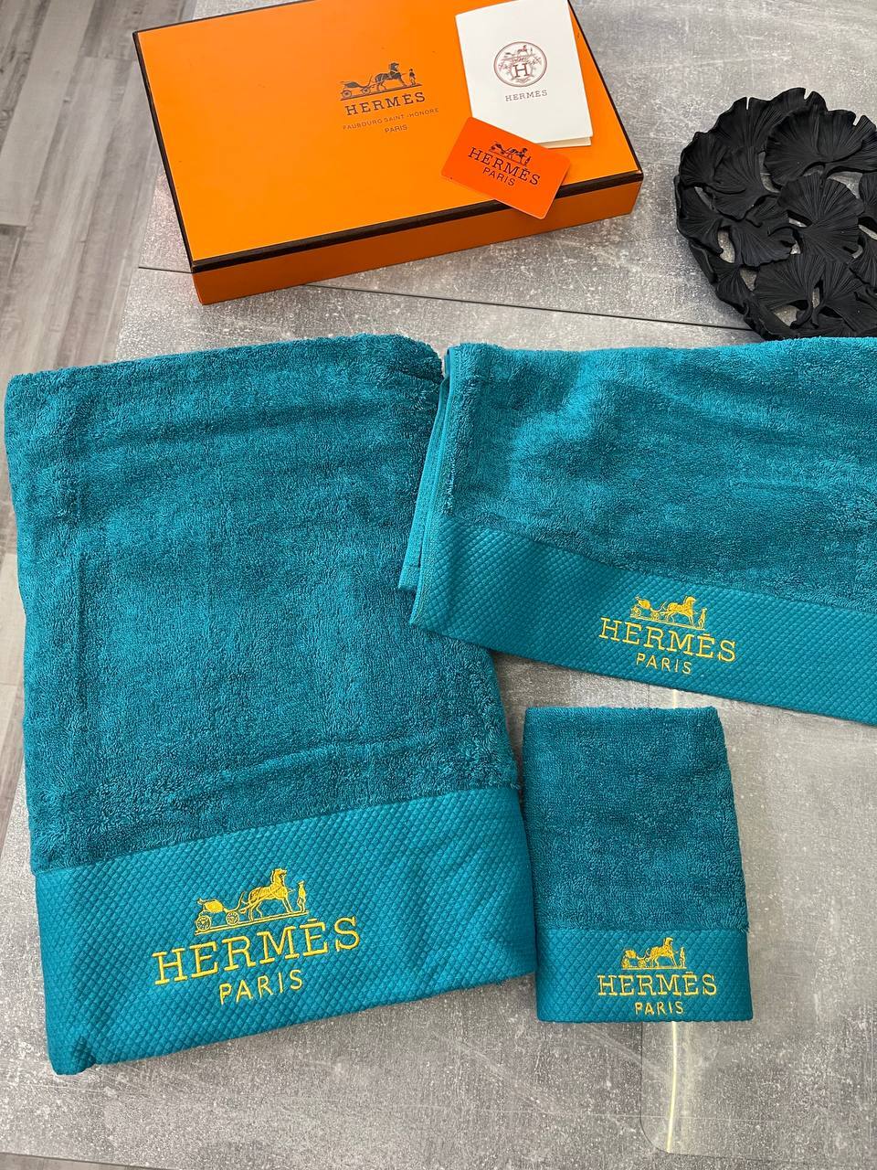 Полотенец комплект Hermes BP-43334 Полотенец комплект Hermes BP-43334