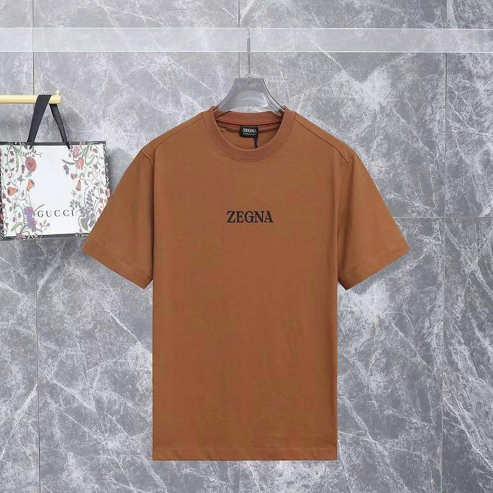 Мужская футболка ZEGNA BP-28349 повседневная Мужская футболка ZEGNA BP-28349 повседневная