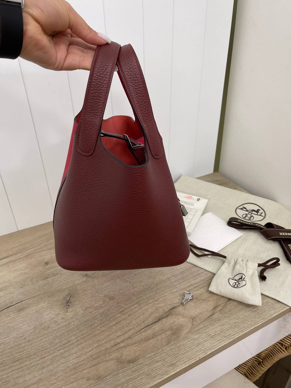 Премиум женская сумка Picotin Togo Hermes BP-33842 Премиум женская сумка Picotin Togo Hermes BP-33842