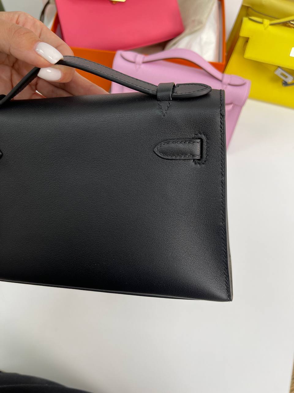 Сумка премиум класса Kelly Pochette Hermes BP-16927 Сумка премиум класса Kelly Pochette Hermes BP-16927