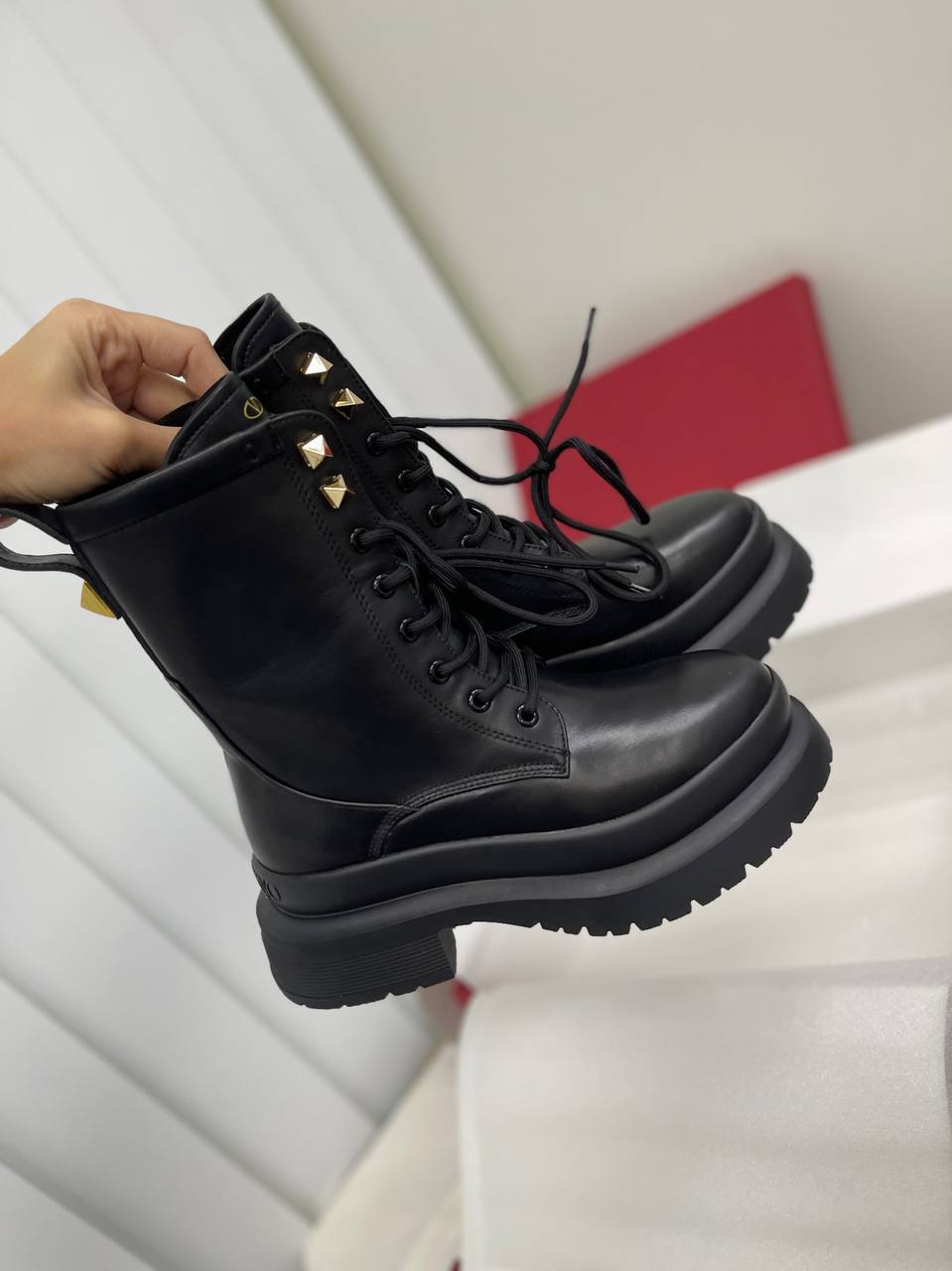 Люкс ботинки Valentino BP-22869 Люкс ботинки Valentino BP-22869