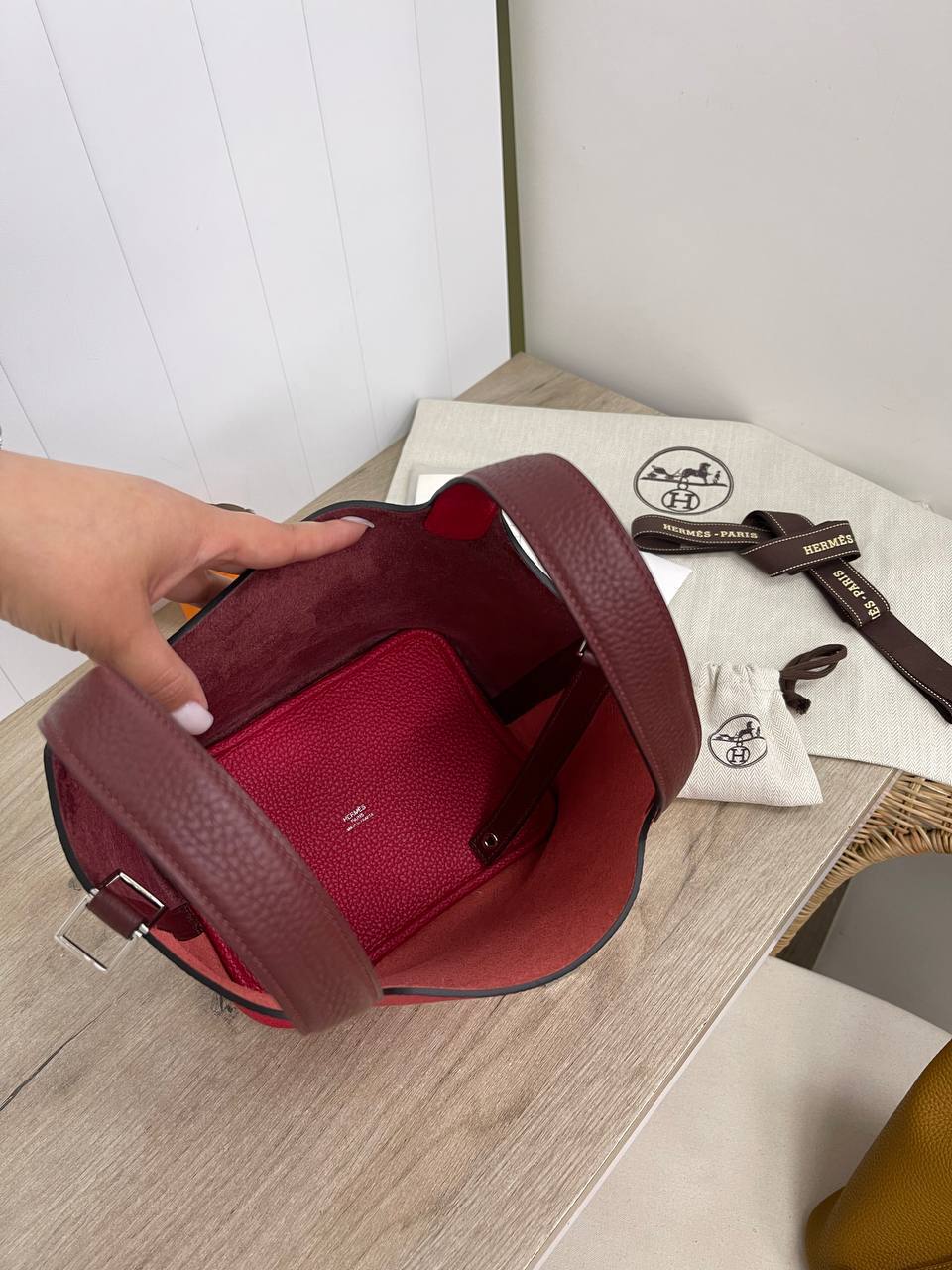 Премиум женская сумка Picotin Togo Hermes BP-33842 Премиум женская сумка Picotin Togo Hermes BP-33842