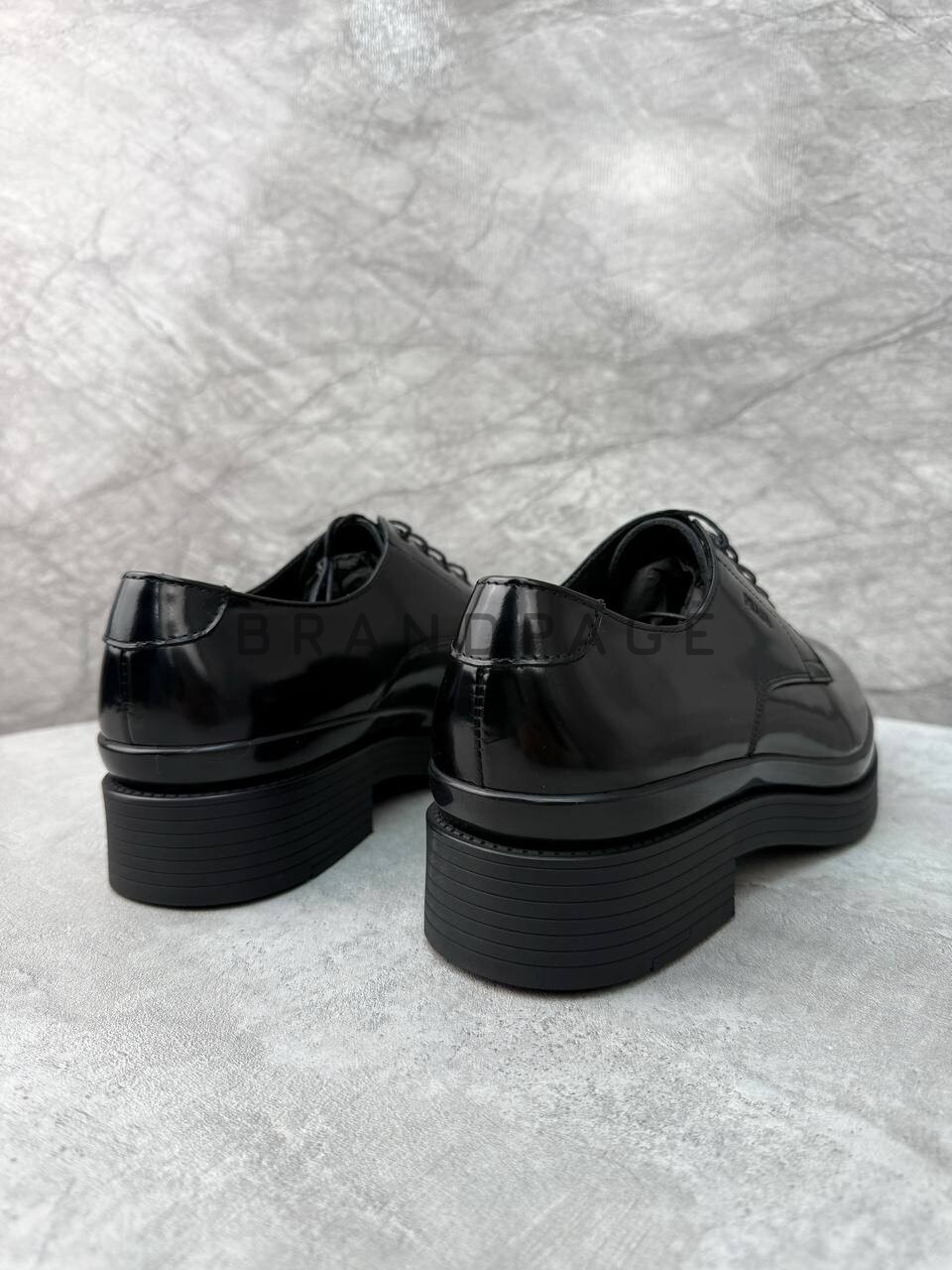 Туфли из лаковой натуральной кожи Prada BPLUX5449 Туфли из лаковой натуральной кожи Prada BPLUX5449