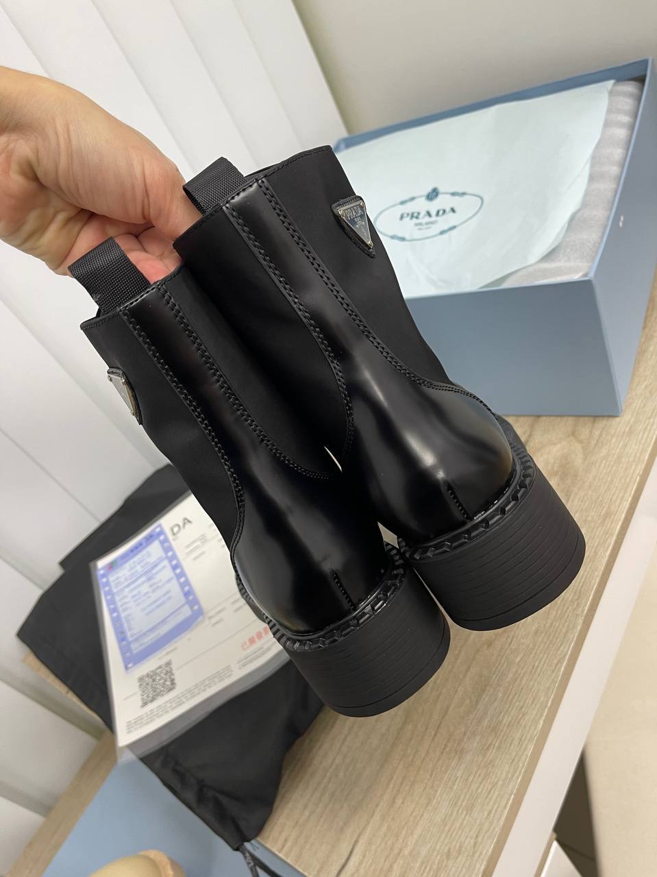 Коллекционные ботинки Prada BP-22799 Коллекционные ботинки Prada BP-22799